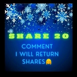 ✅️11/16 Share 20 Daily and I will return if Comment left once Daily